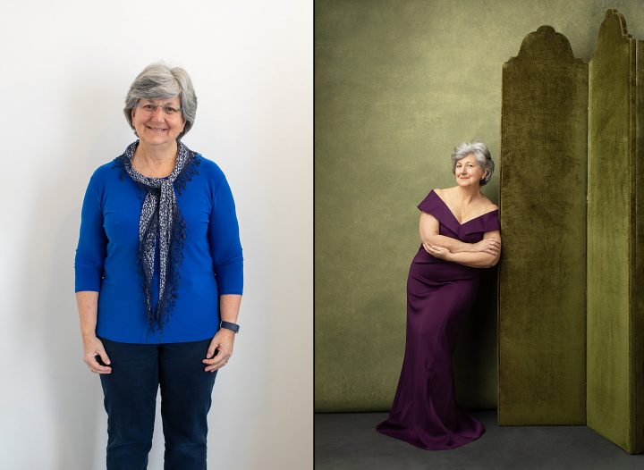 Extraorinary: the Over 50 Revolution - Susan C., before styling, lighting and direction