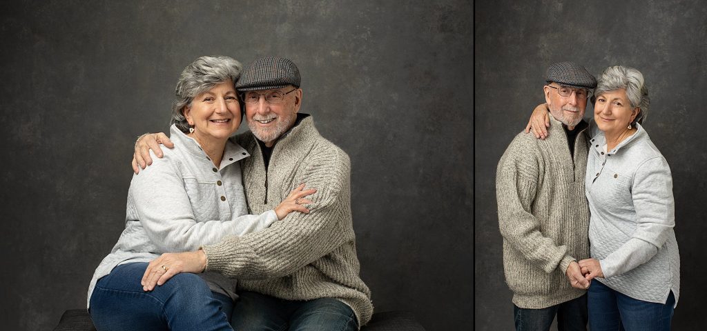 Casual 50th anniversary portraits