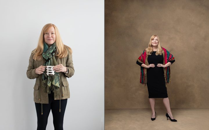 Susan - Before & After styling, lighting, and direction