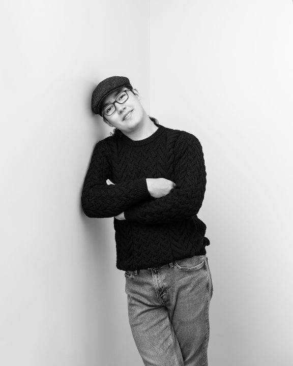 Portraits to celebrate 19 - black and white portrait of David