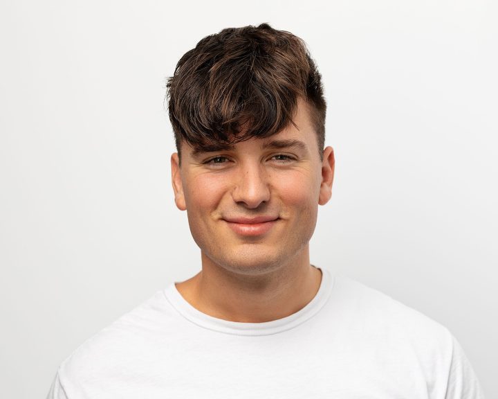 A headshot is essential for a modeling portfolio